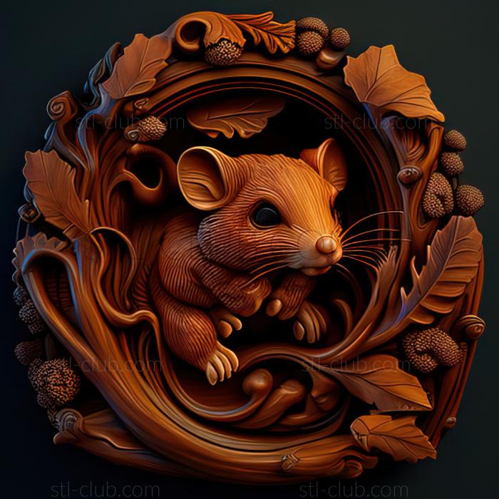 3D model st Red haired Dormouse Marvel Universe (STL)